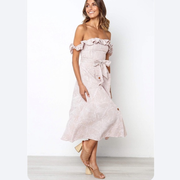 Pippidip Off The Shoulder Dress, NWOT - Picture 4 of 12